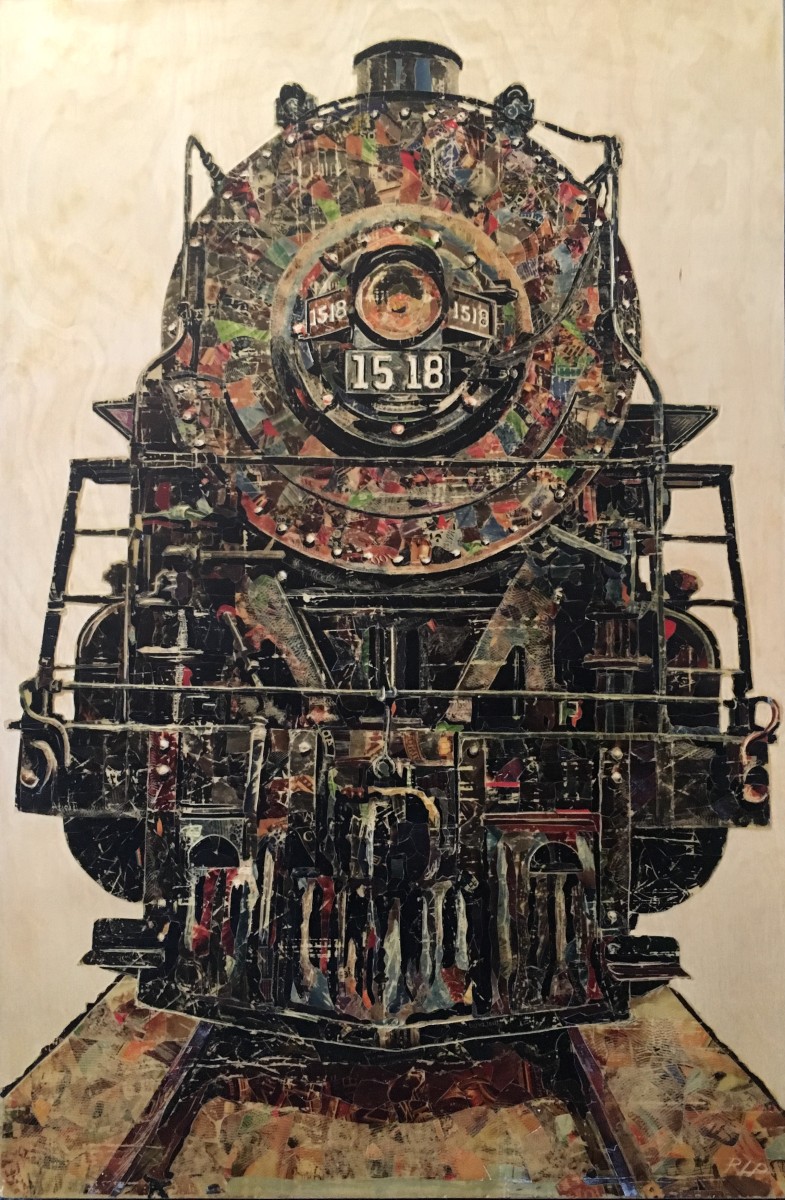 Untitled (Black Train) by Randy L Purcell 