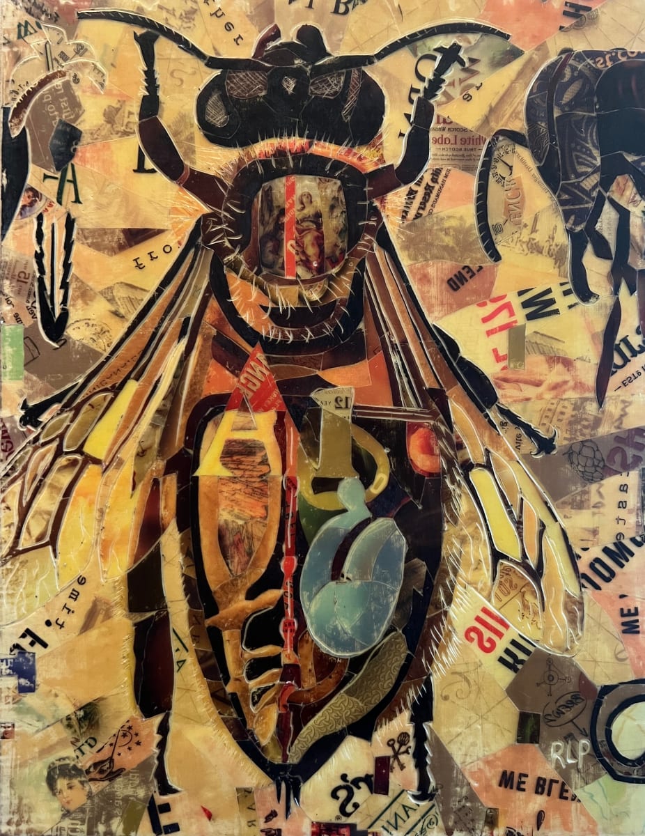 A Bee by Randy L Purcell 