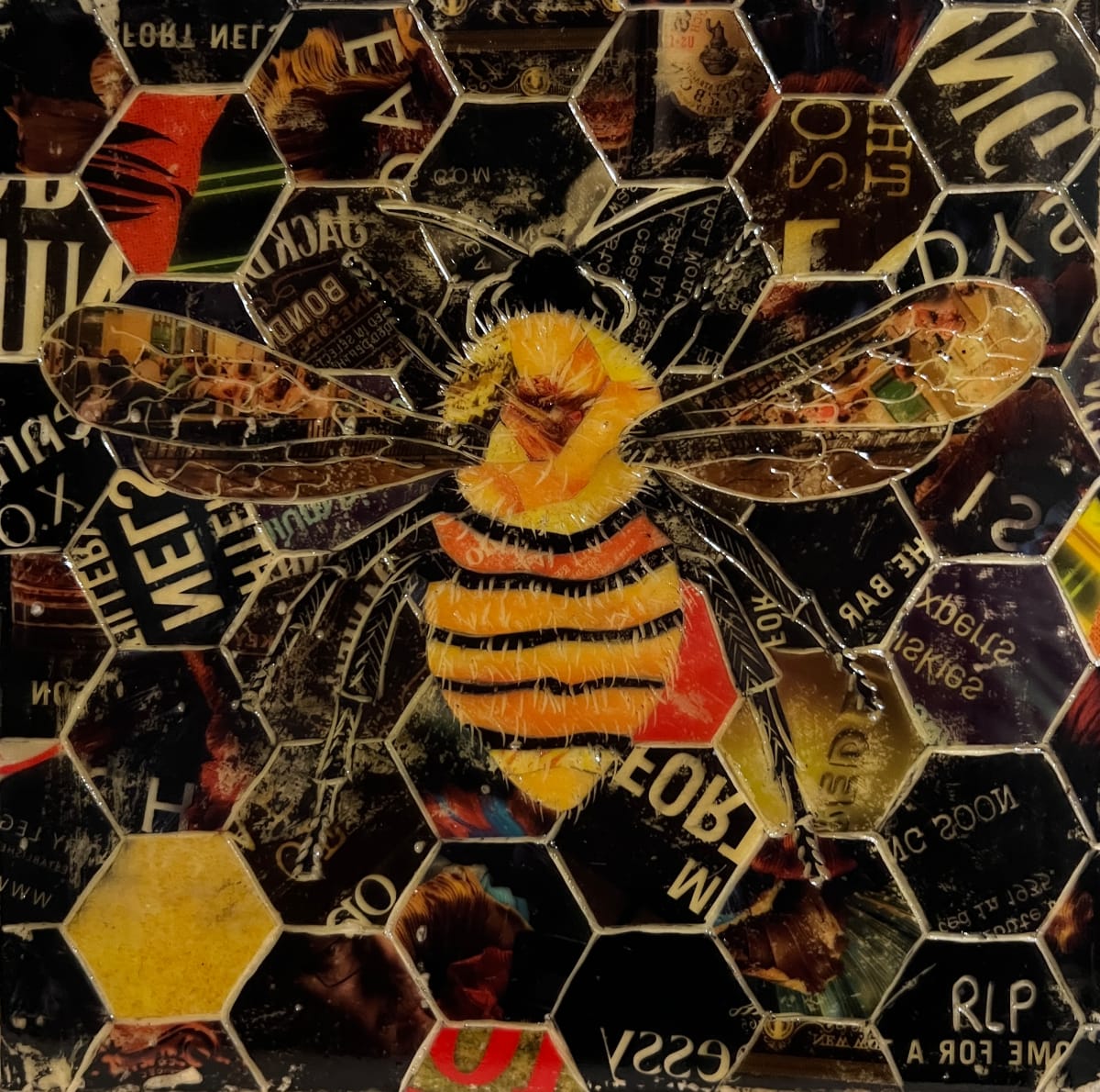Bee 78 by Randy L Purcell 