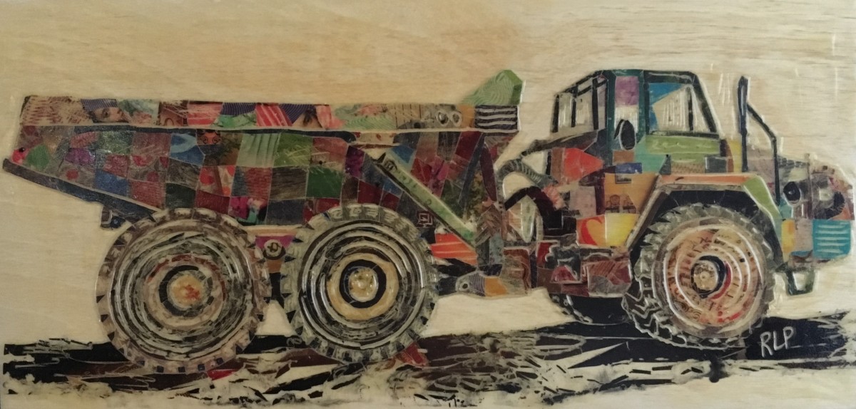 Tiny Dump Truck by Randy L Purcell 