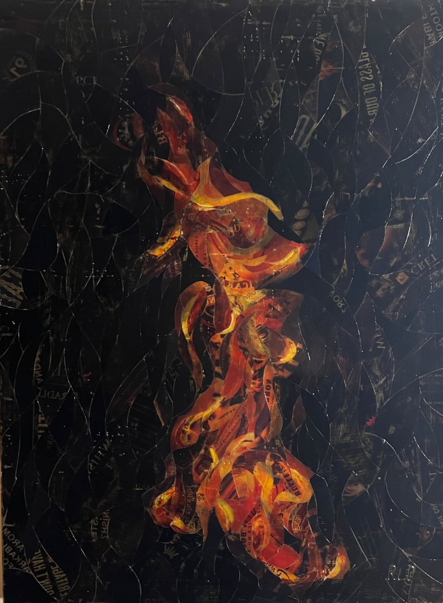 Untitled  (Fire) by Randy L Purcell 