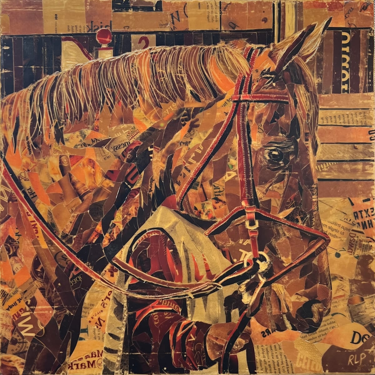 Let’s Race (horse #8) by Randy L Purcell, Image 1.