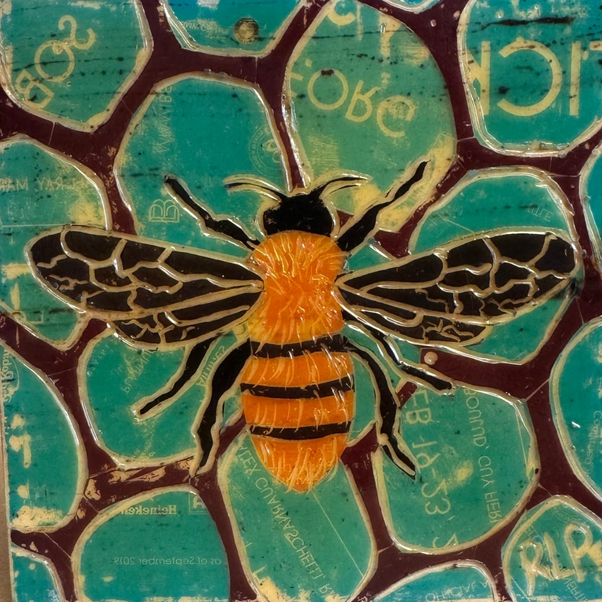 Bee-98 by Randy L Purcell 