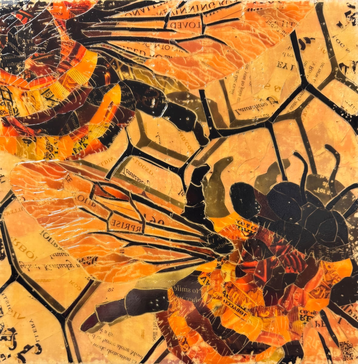 Multi-Bee 02 by Randy L Purcell 