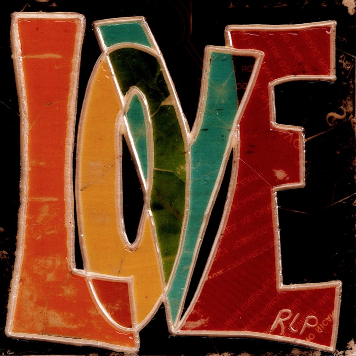 Love-07 5x5x1 by Randy L Purcell 