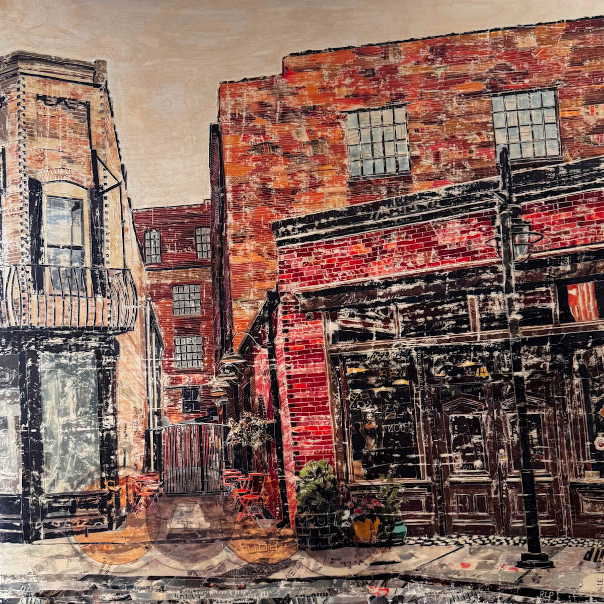 The Space Between by Randy L Purcell  Image: This is not a scanned image.