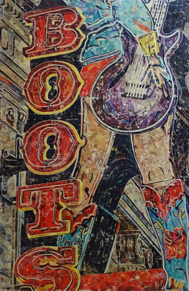 Neon Boots by Randy L Purcell 