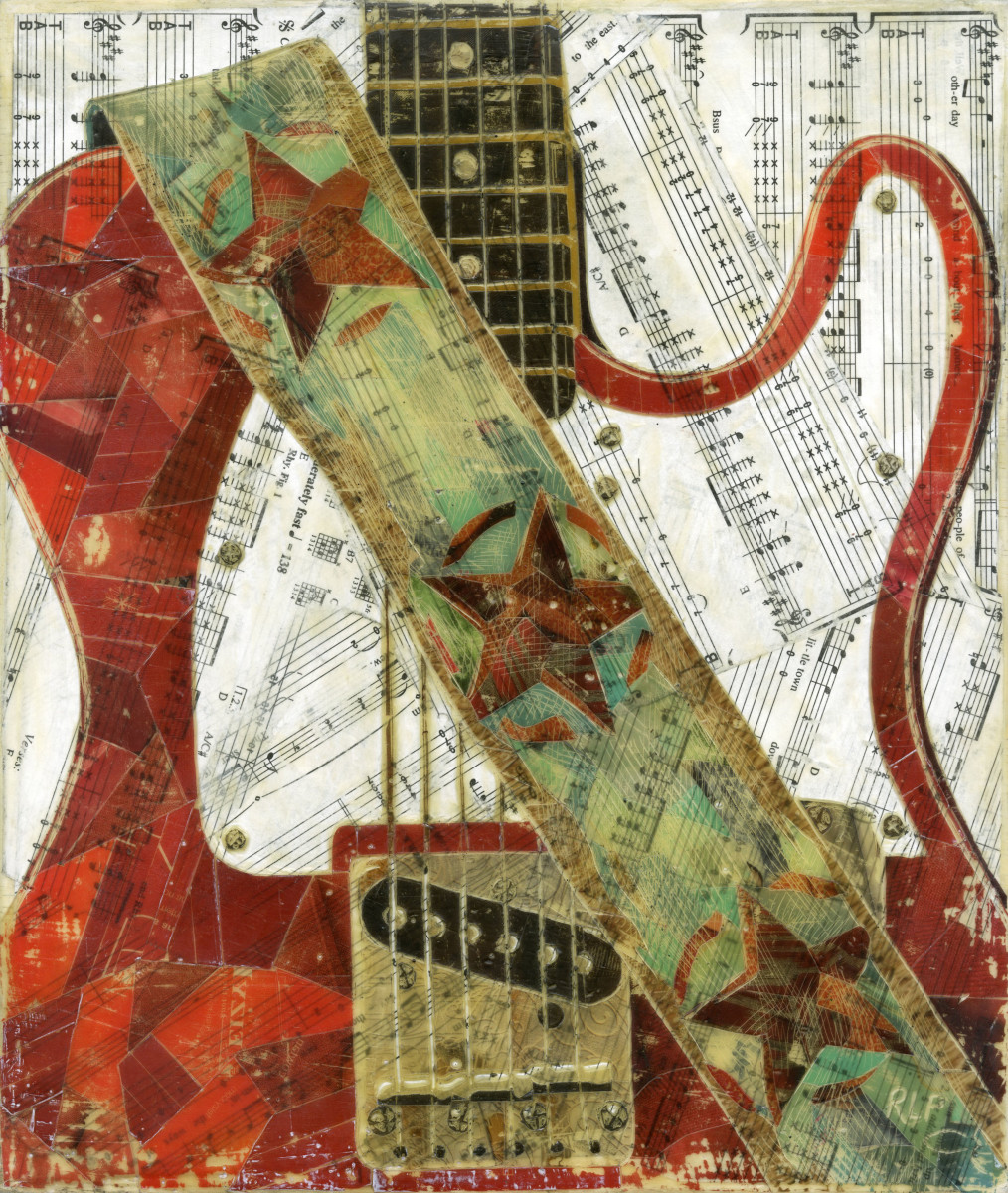 Long Guitar by Randy L Purcell 