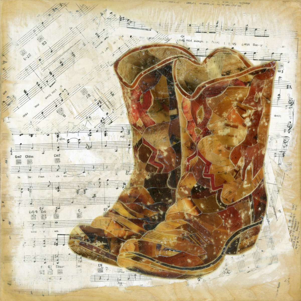 Nashville Boots by Randy L Purcell 