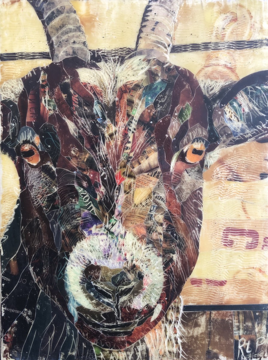 Millie (Goat #1) by Randy L Purcell 