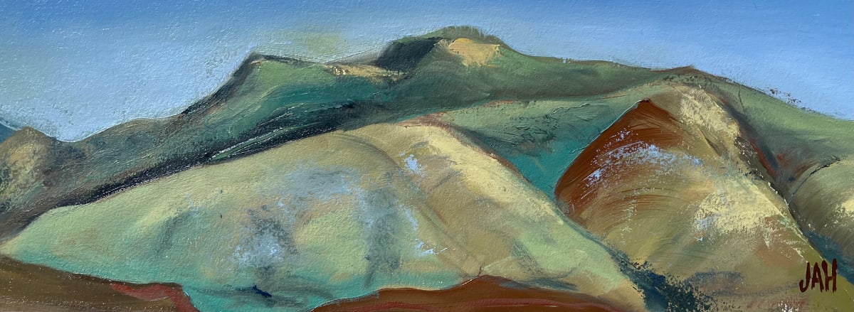 View of West Mtn Peak by Judith Hutcheson 