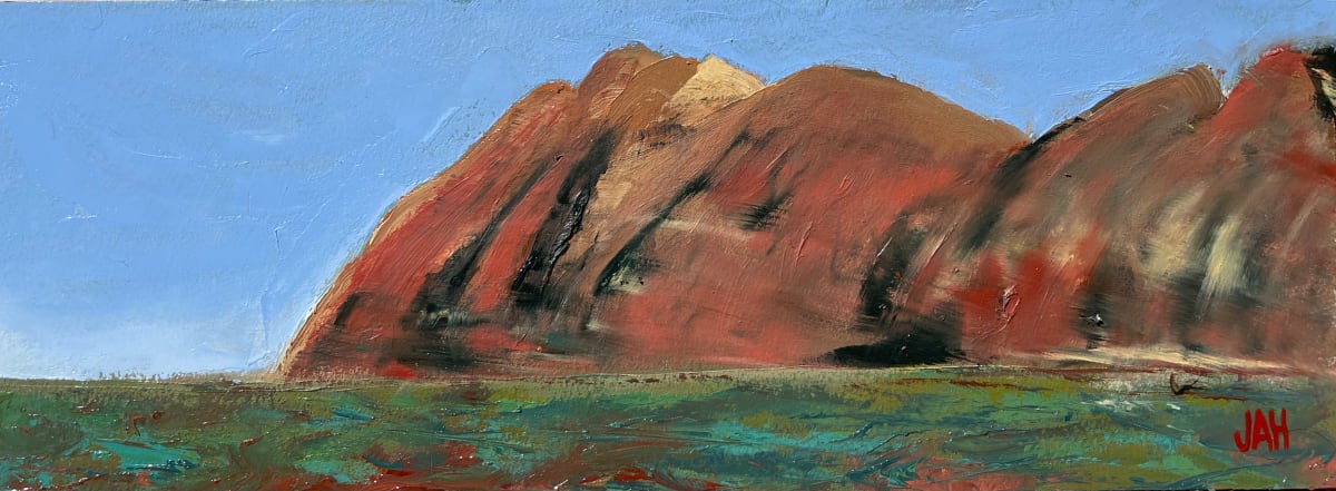 NW View of Red Mountains by Judith Hutcheson 
