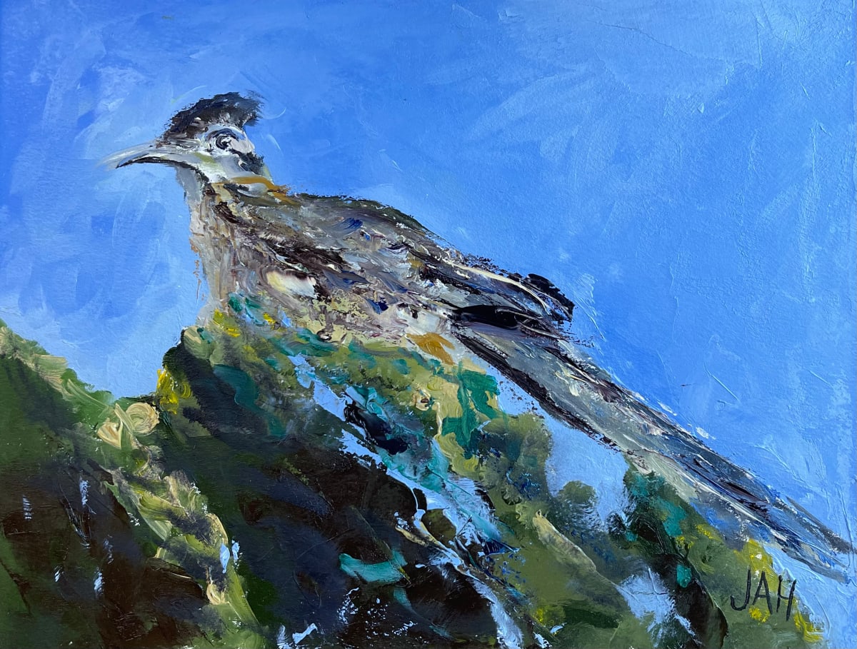 Roadrunner in the Bush by Judith Hutcheson 