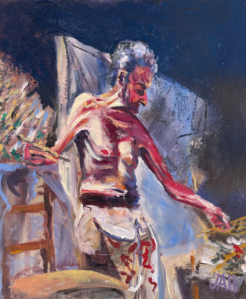 Lucian in the Studio, Image 1.