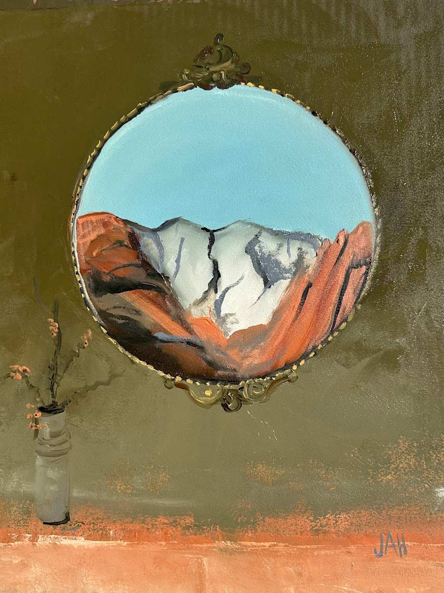 Reflection 5 (Snow Canyon) by Judith Hutcheson 