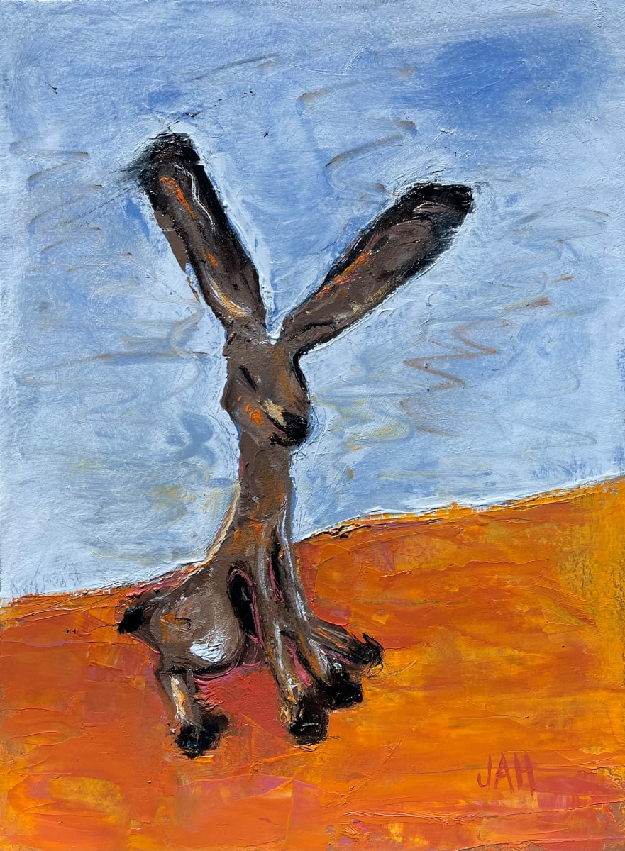 Desert Hare #2 by Judith Hutcheson 