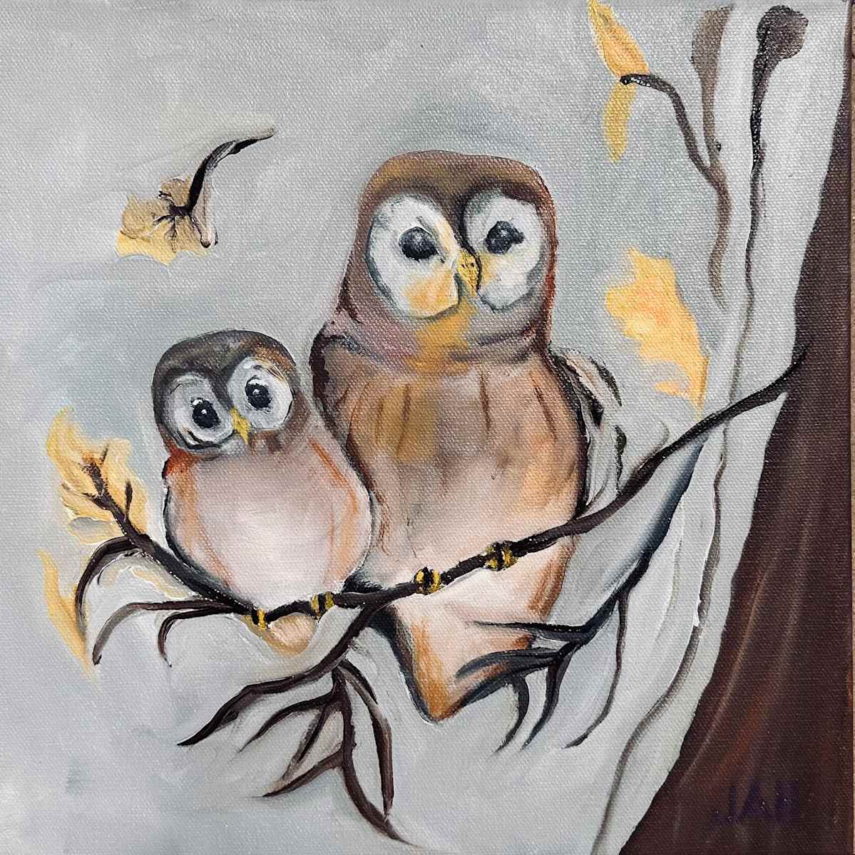 Nurturing Owl by Judith Hutcheson, Image 1.