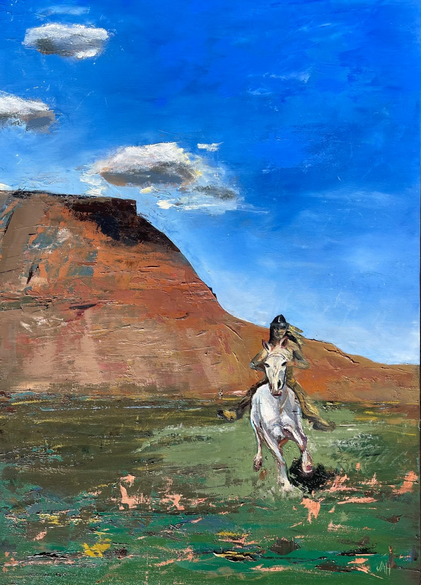 Red Mountain Rider by Judith Hutcheson 