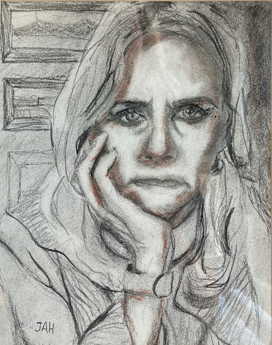 Artist Contemplating 