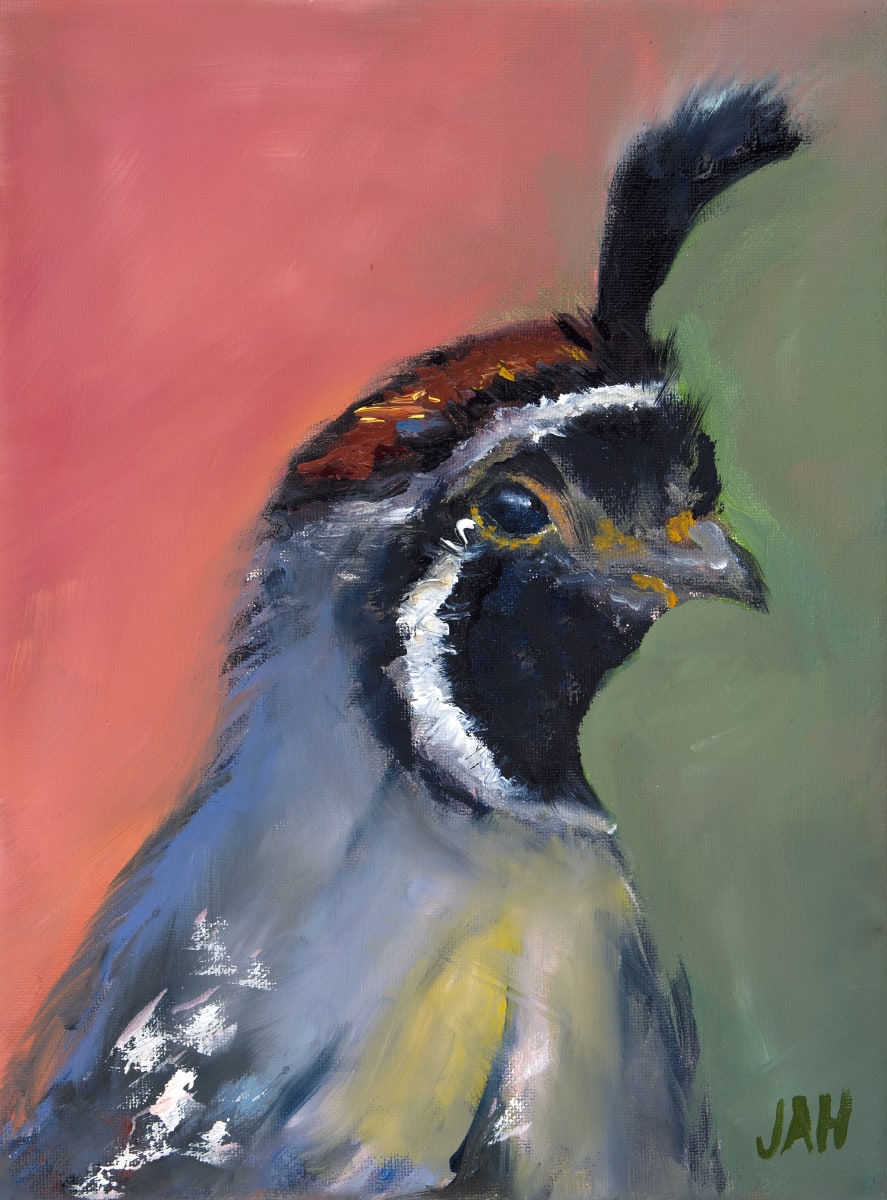 Flapper Quail by Judith Hutcheson 