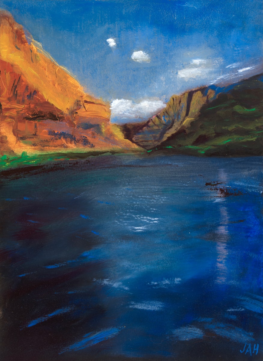 Colorado River Sunset by Judith Hutcheson 