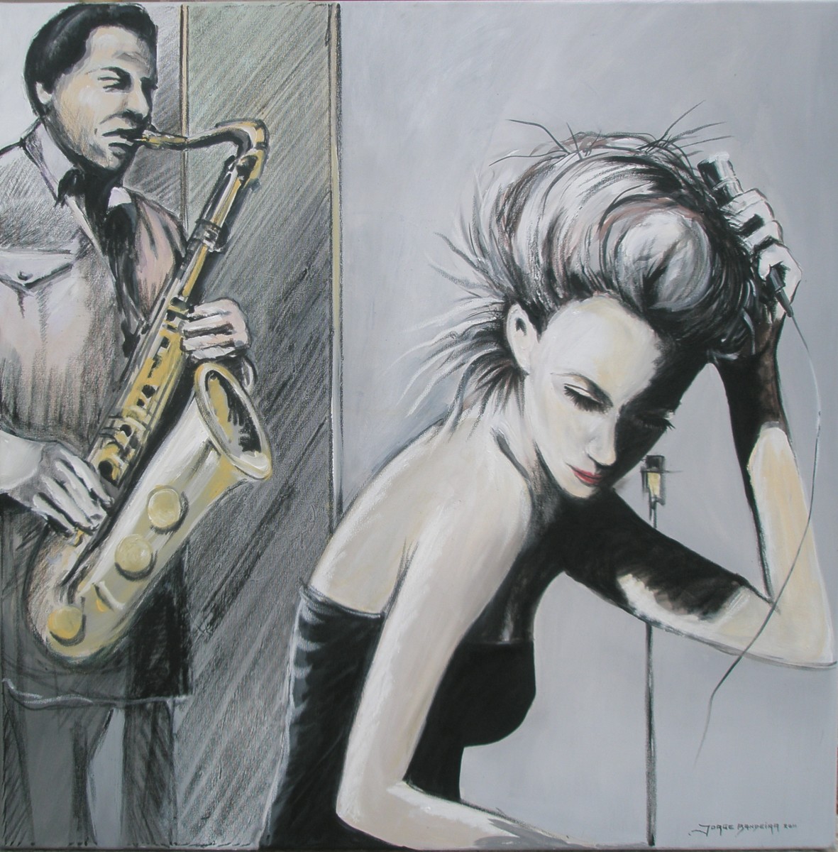 Singing the Blues by Jorge Bandeira 