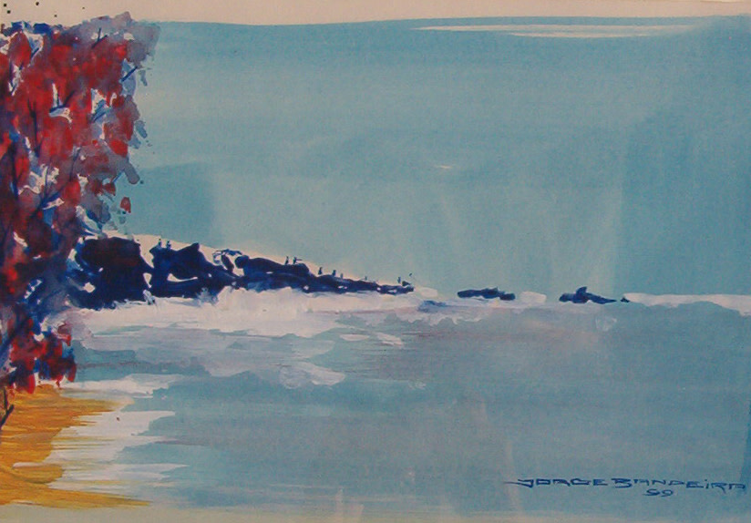 A Praia by Jorge Bandeira 
