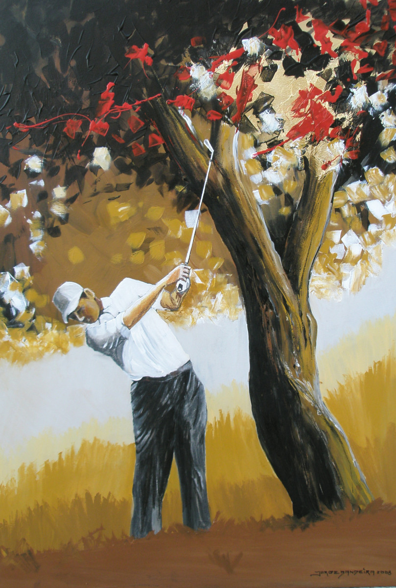 Golfista e a Árvore by Jorge Bandeira, Image 1.