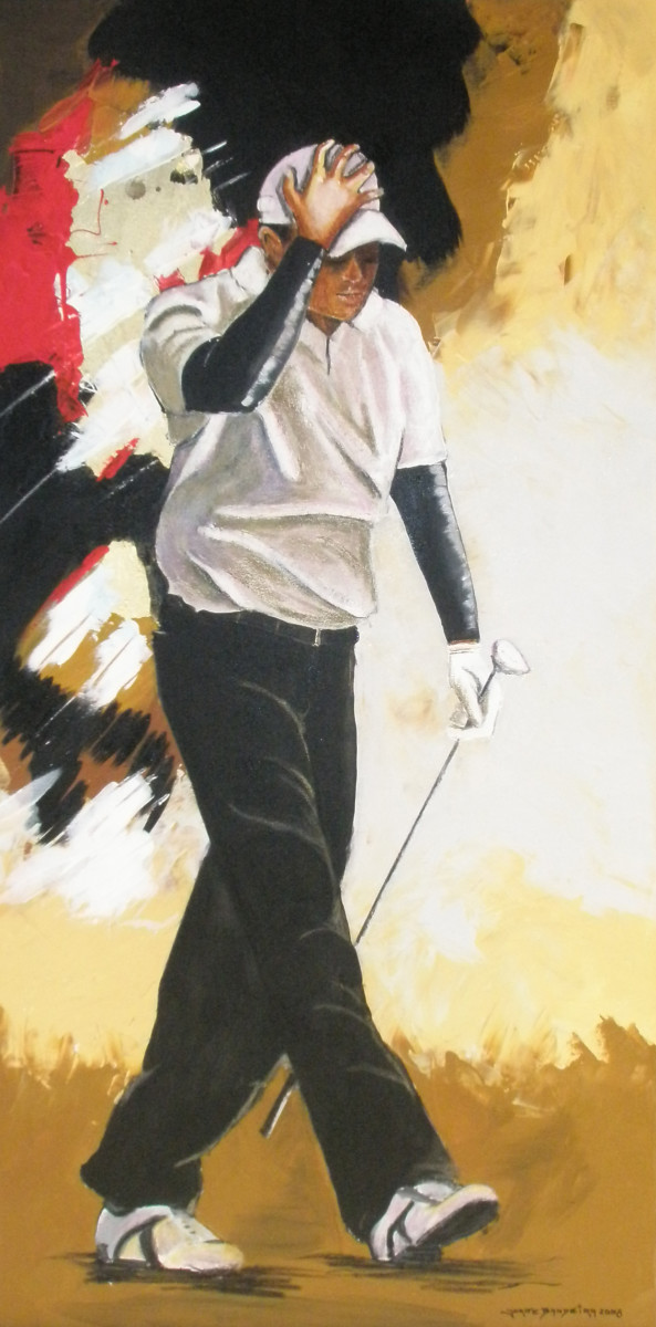Golfista Preto e Branco by Jorge Bandeira, Image 1.