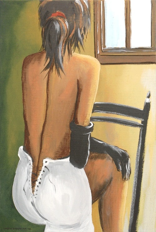Mulher de Branco 5 by Jorge Bandeira, Image 1.