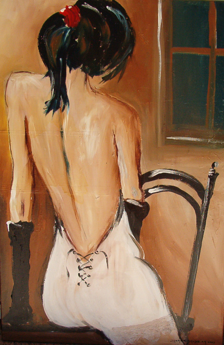 Mulher de Branco 3 by Jorge Bandeira 