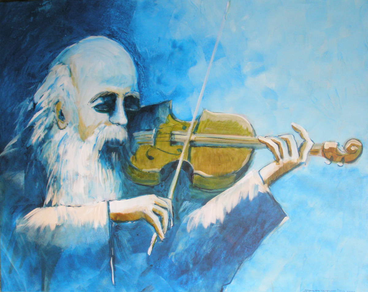 O Velho e a Rabeca by Jorge Bandeira, Image 1.