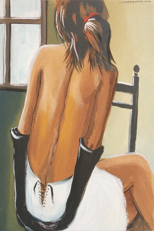 Mulher de Branco 4 by Jorge Bandeira, Image 1.