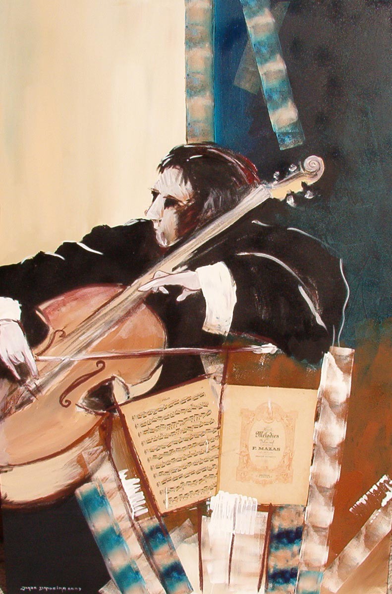 Violoncelo by Jorge Bandeira 