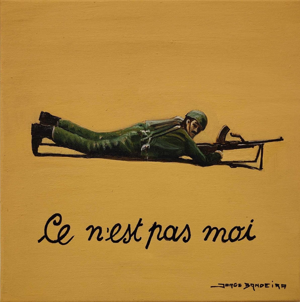 Ce n´est pas moi by JORGE BANDEIRA 