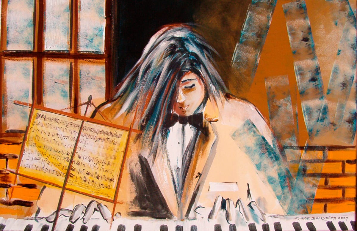 Pautas e Piano  by Jorge Bandeira, Image 1.