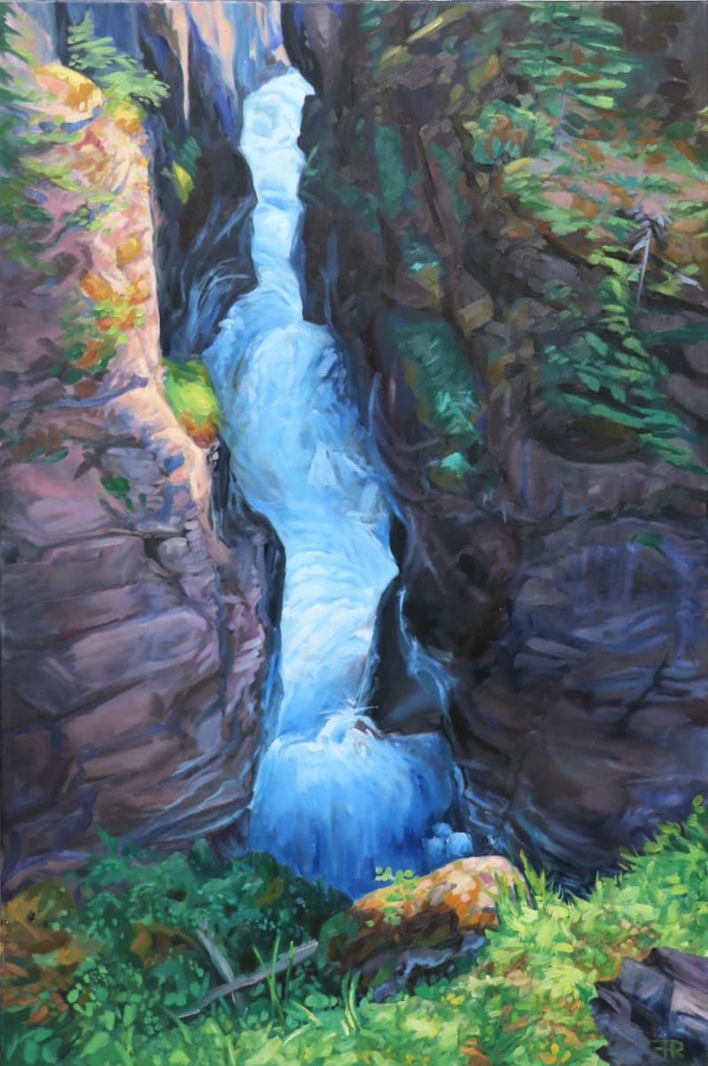 Mystical Maligne Canyon by Pascale Robinson  Image: Unframed consigned price