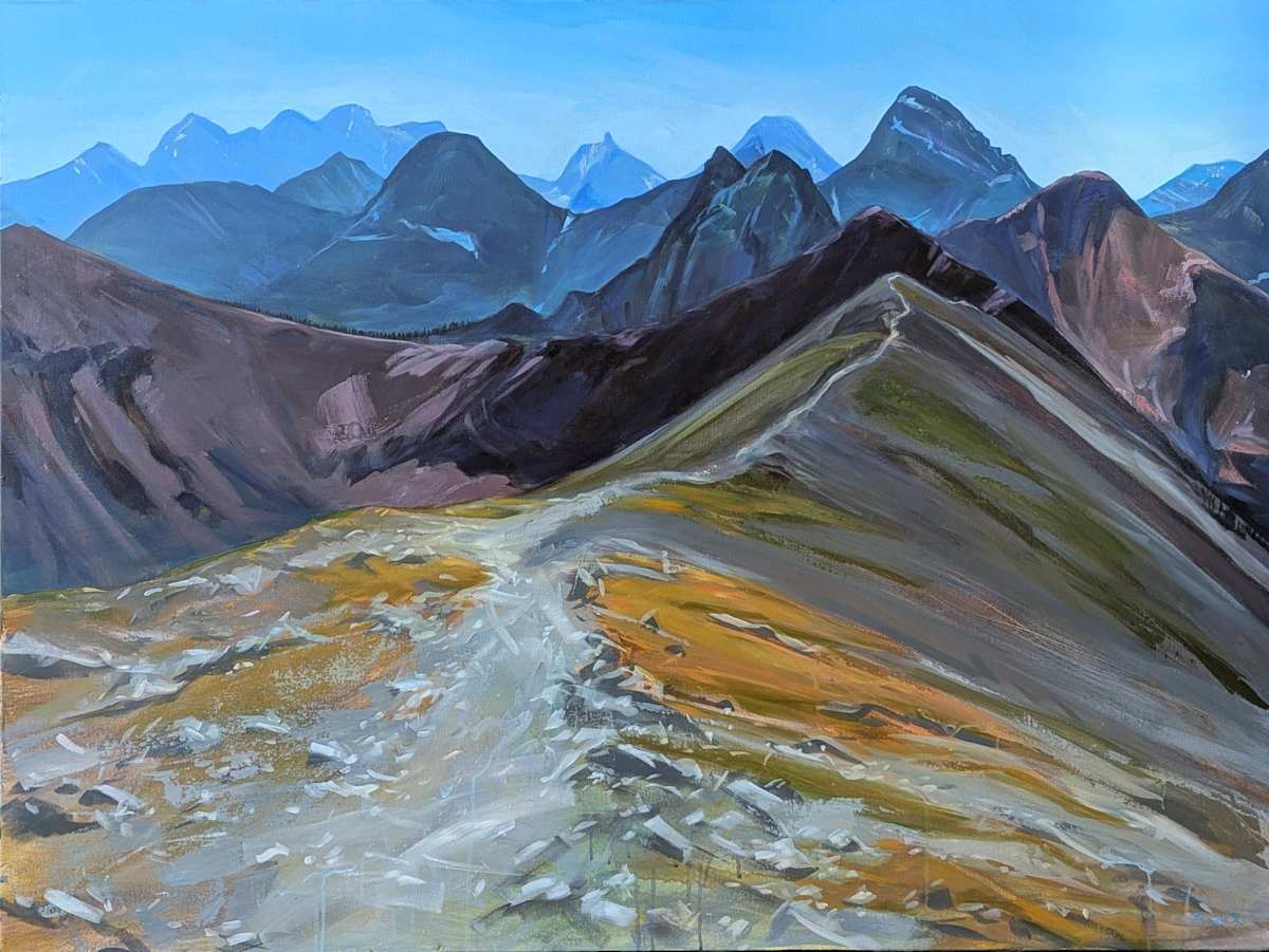 Tent Ridge Horseshoe by Pascale Robinson 