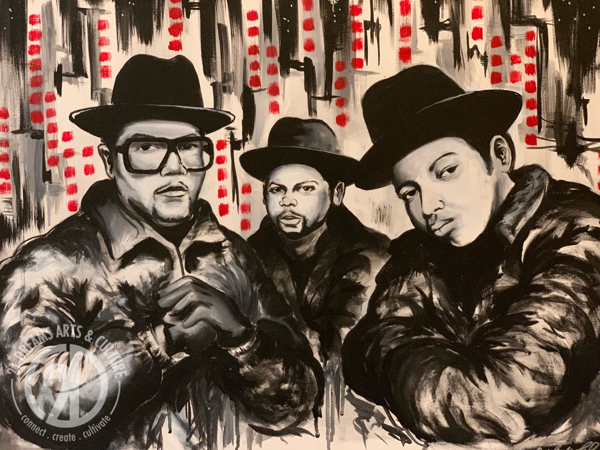 Run DMC - "Kings of New York" by Milton Madison 