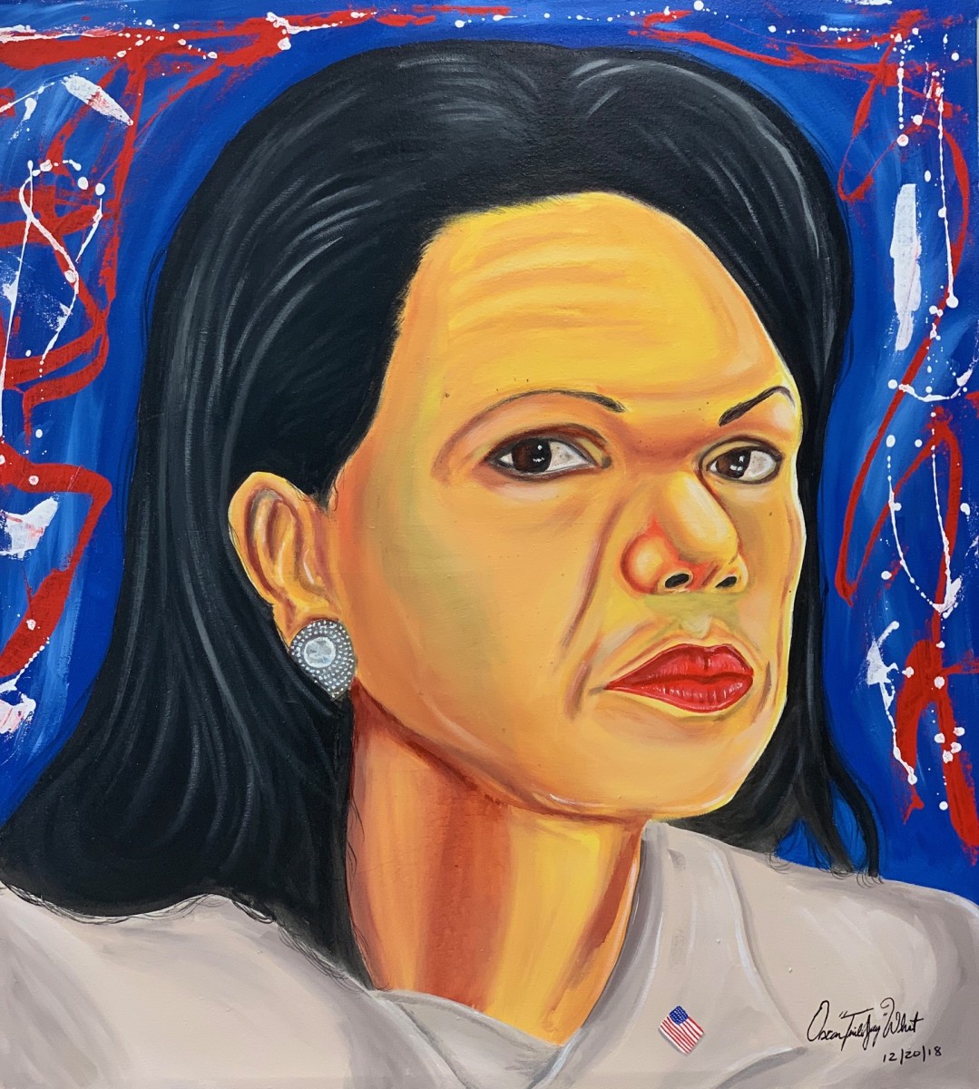 Condoleezza Rice by Oscar "Trill Jay" Wheat 