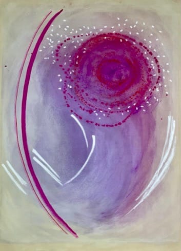 Offering by Julea Boswell  Image: Painted Dance #6 (red-violet)