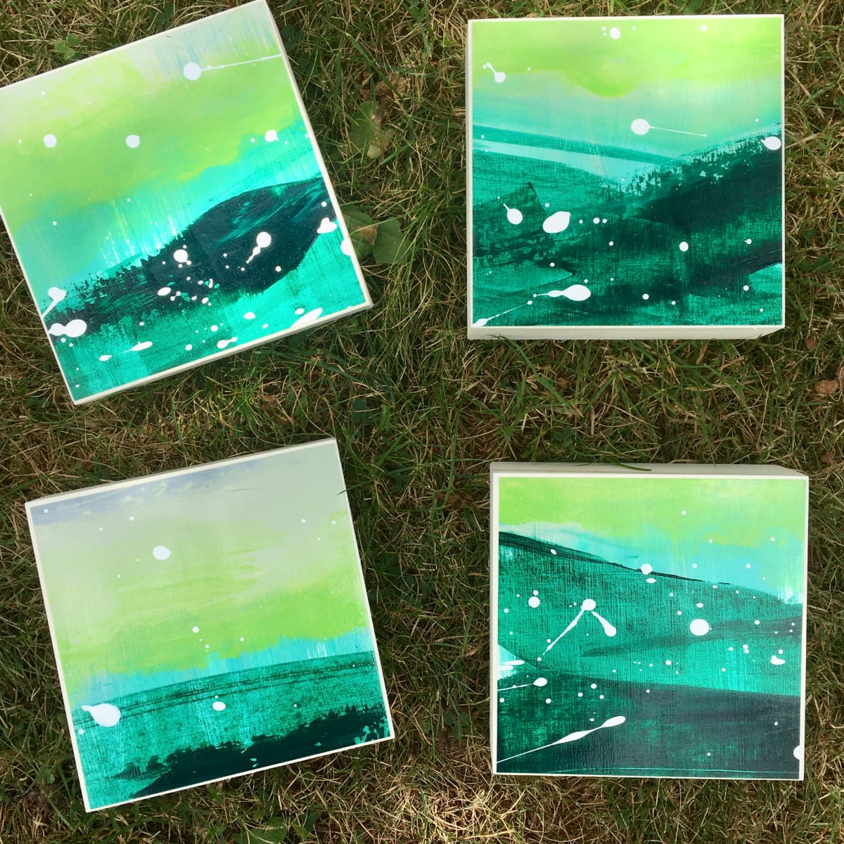 A Change in the Weather, series nos. 1-4 by Julea Boswell 