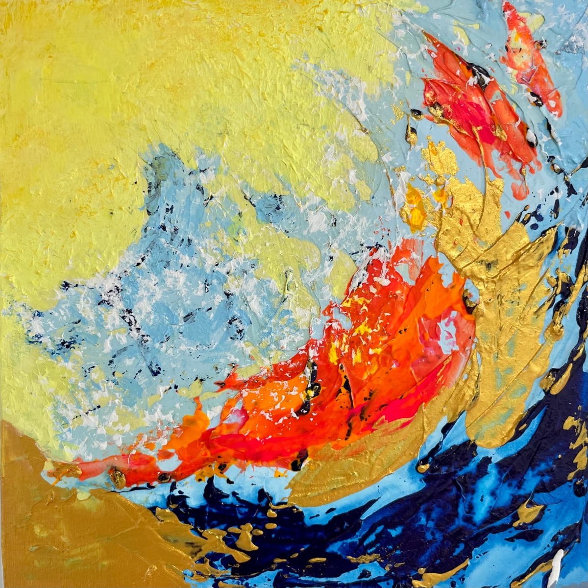 Sunrise Surf Series nos.1-6 by Julea Hope Boswell  Image: Sunrise Surf 6