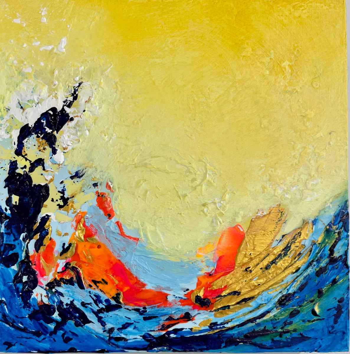 Sunrise Surf 3 by Julea Boswell Art 