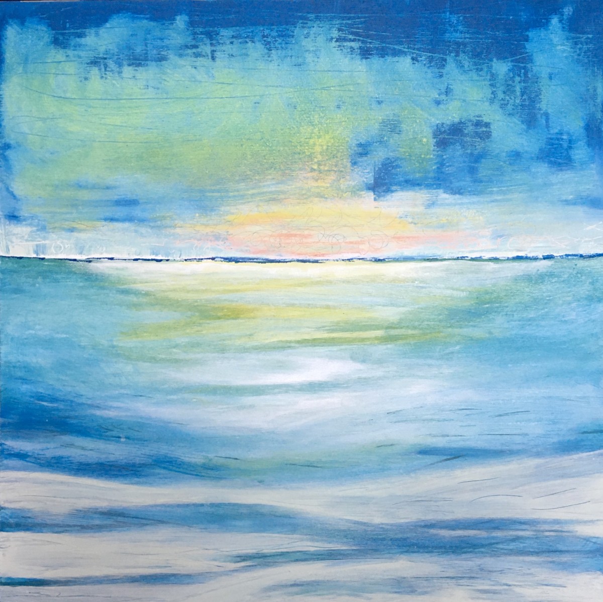 Happy Summer Blues by Julea Boswell 