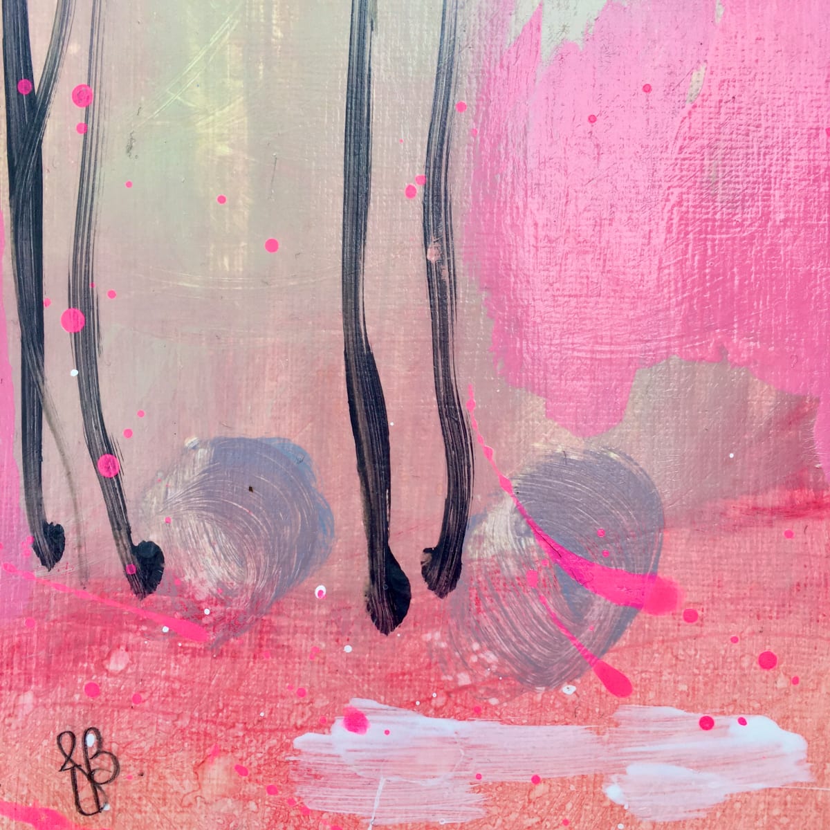 'Walk in the Woods no. 2'  mini painting 