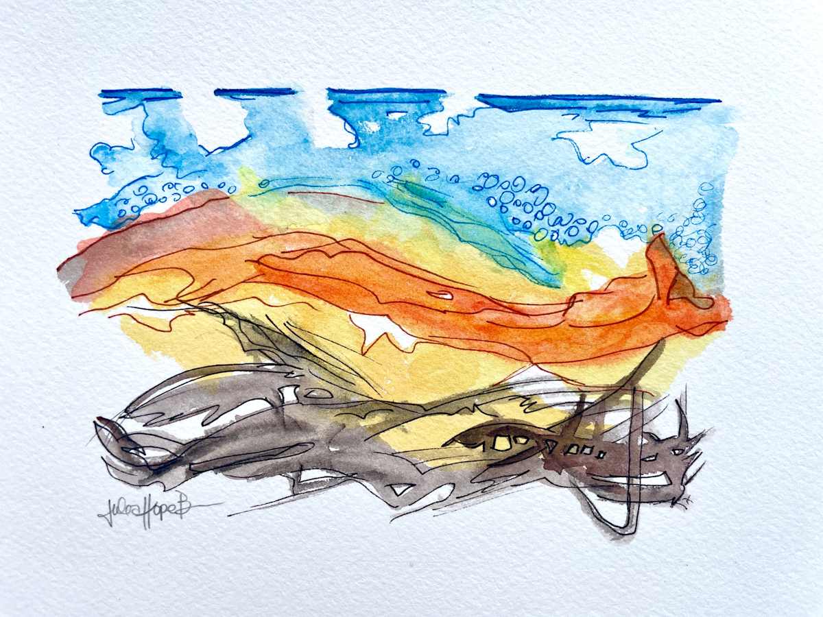 Shore Rhythm 2 by Julea Hope Boswell, Image 2.