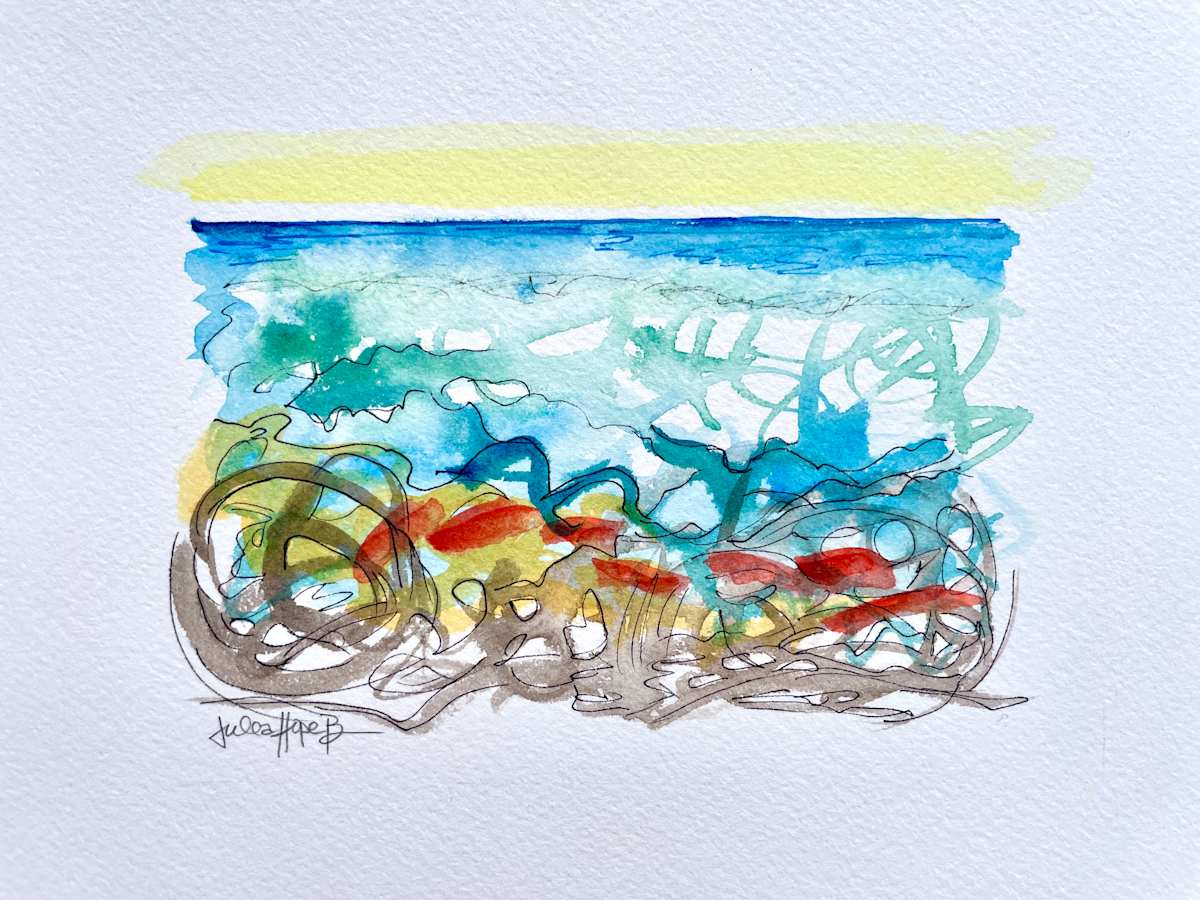 Shore Rhythm 3 by Julea Hope Boswell 