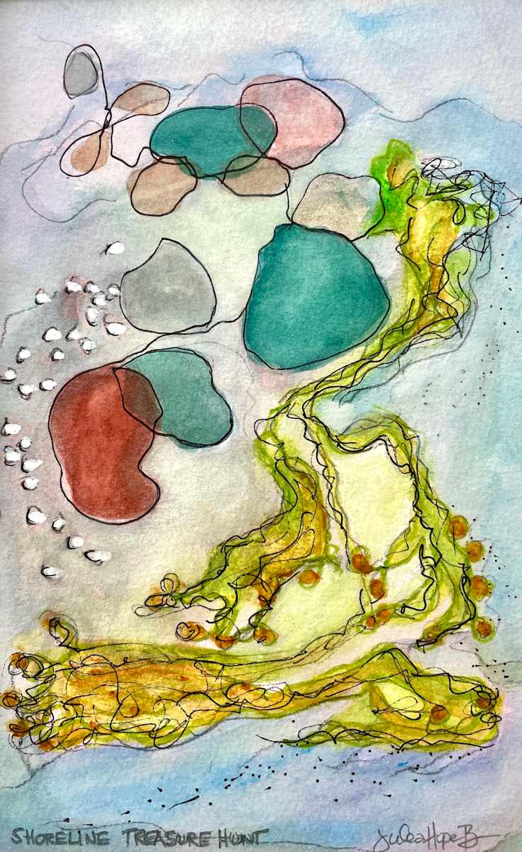 Shoreline Treasure Hunt by Julea Hope Boswell 