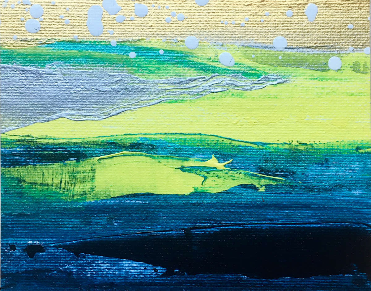 'Sun on the Ocean' 1 by Julea Hope Boswell 